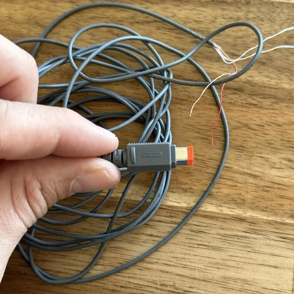 OEM CABLE ONLY For Nintendo Wii Sensor Bar Wired RVL-014 Wii And Wii U READ